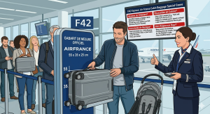 Dimension valise en cabine Air France
