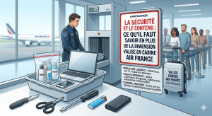 Dimension valise en cabine Air France
