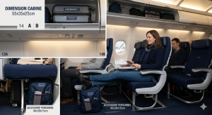 Dimension valise en cabine Air France